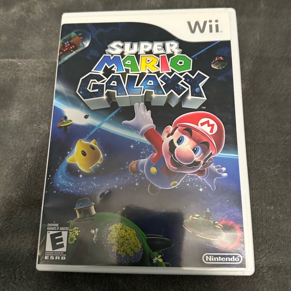 Super Mario Galaxy Wii Game